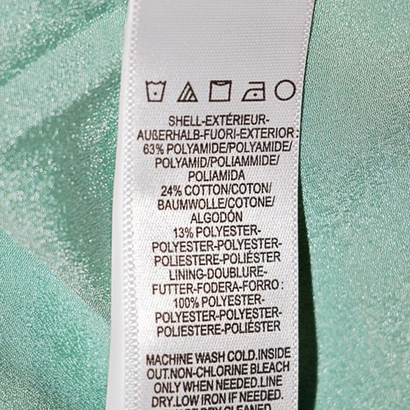 DRESS THE POPULATION Melina Tiered Skirt Maxi Dress in SEAFOAM MULTI sz M $268 - Picture 13 of 13